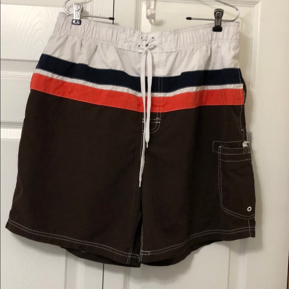 Faded Glory Men’s Swim Trunks Large 36/38